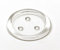 Vilaverde 49408 Glas Kerzenteller ø10,5cm klar