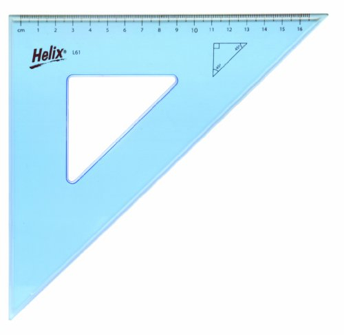 Helix L61040 Zeichendreieck, 26 cm, 45 Grad
