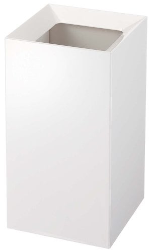 YAMAZAKI Home Veil Mülleimer – Moderner offener Mülleimer mit Griff – ABS-Kunststoff – 10 Liter