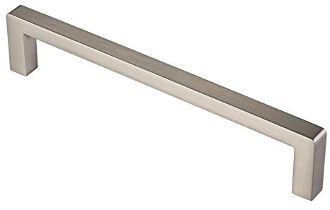 SOTECH Möbelgriff E5 BA 128 mm Edelstahloptik | Küchengriff Schrankgriff Schubladengriff