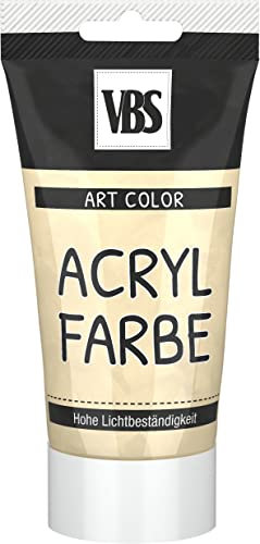 VBS Acrylfarbe Art & Hobby 75 ml Tube seidenmatt Beige