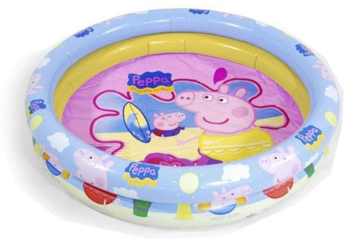 Muñecas Saica Peppa Pig Piscina Hinchable, Multicolor, 90 x 32 cm (Saica Toys 78-9113)