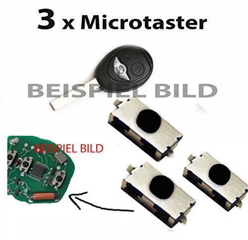 Pour Mini One, Cooper S R50 R53 microtaster mikrotaster Interrupteur télécommande clé
