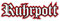 easydruck24de 1 Sticker Ruhrpott rot I kfz137 I 15 x 4,5 cm groß I Auto-Aufkleber Motorrad Moped Mofa Roller Laptop I Ruhrgebiet Schriftzug Geschenk-Idee