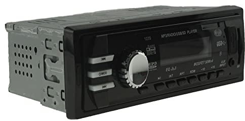 BOOMBOOST In Dash Car Radio Stereo AudioSD/USB/AUX/FM for Remote iPod HeadUnit Mp3 Player