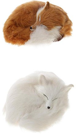 Fenteer 2 Stücke Realistische Schlafenden Künstliche Für Schlafzimmer, Aufenthaltsraum Dekoration