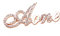 Name Brosche Pin personalisiert mit Diamant für Frauen Custom Name Brosche mit jeder Buchstaben Rose Gold Schmuck gemacht