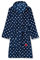 Playshoes Unisex Kinder Fleece-Bademantel Morgenmantel, Herzchen, 110/116