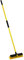 CHARLES BENTLEY 14 Bulldozer Broom, Heavy Duty Garden Broom, Dual Stiff PVC Bristles, Telescopic Handle, Comfortable Foam Grip, Outdoor Cleaning, Yard, Patio, Driveway, Large Debris (35.5x6x144cm)