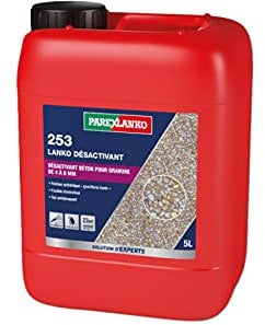Parexlanko Désactivant de Surface 253 LANKO DÉSACTIVANT pour béton 4-6 mm - 5 L - 25 m²