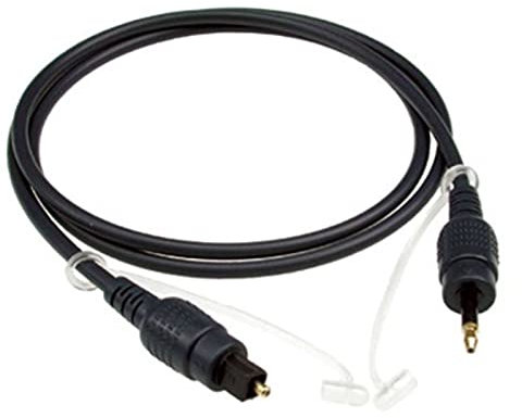 tz Klotz Toslink-Cable - Mini-Jack 5m Toslink - opt. 3.5mm Jack - Cavi ottici