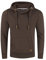 riverso Hoodie Herren Regular Fit RIVNiklas Kapuzenpullover Pullover Cross-Over-Kragen Braun M (M, Dark Brown (21400))