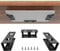 JEMACHE Under Desk Laptop Mount, Metal Under Table Desk Holder for Laptop, Mac Mini, MacBook, Keyboard with Anti-Scratch Silicone (Black)