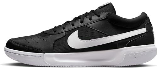 Nike Herren M Zoom Court Lite 3 Cly Sneaker, Schwarz Weiss, 46 EU