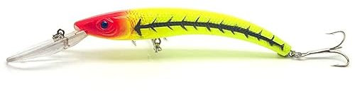 Crankbait Angeln Wobbler Bass/Hart/Oberflächenköder Wels Jerkbait Minnow Gefälschte/künstliche/Karpfenköder for Angelköder Swimbait (Color : 1)