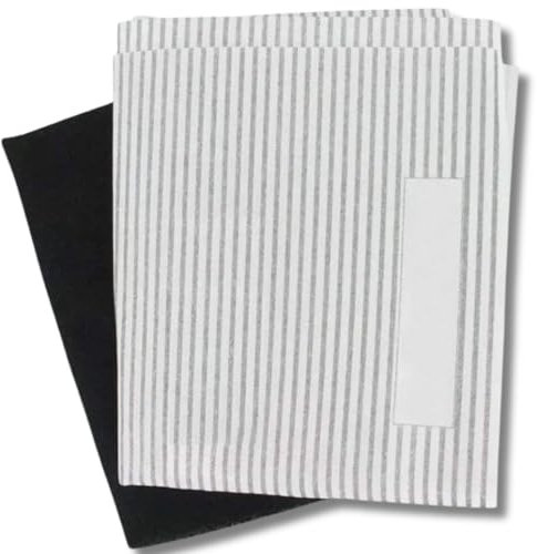 UTIZ Universal Dunstabzugshaube 2 x Fett & 1 x Geruchsfilter Kit zuschneidbar für Küche Abluftventilator
