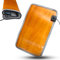 FISHTEC - Tappetino riscaldante Wood - 2 livelli di calore - Attivazione al piede - Antiscivolo - Indicatore luminoso - Fondo antiscivolo - Piacevole - Radiatore - effetto legno