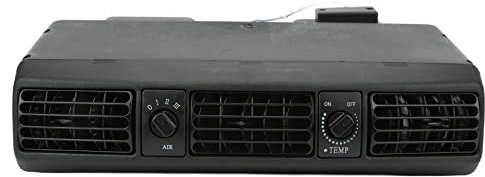 Évaporateur de climatisation Universel 360cfm Universal A/C, Assemblage de Refroidisseur de Chaleur sous la température à 3 Vitesses pour RV Van Camper, matériau Premium (12V)