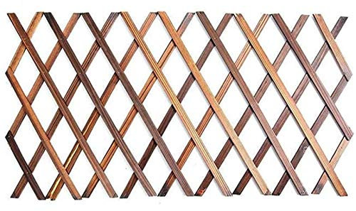 Karriter Rejilla de madera expansible para valla de pared de madera, marco de escalada