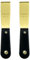 WEDO 2pcs Messing Puttmesser Set, 32mm Lackschaber mit Bakelit Griff, Malermesser, Trockenbaumesser, Schaber Werkzeug für Gips Schaben Trockenbau Finishing, 200mm Länge