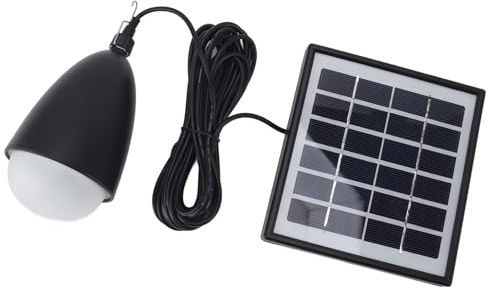 Solar-Glühbirnen, Tragbare, Lichtgesteuerte Solar-Zeltleuchte für den Außenbereich, mit Wiederaufladbarem Akku, LED-Solarleuchten für Hühnerstall, Camping, Wandern