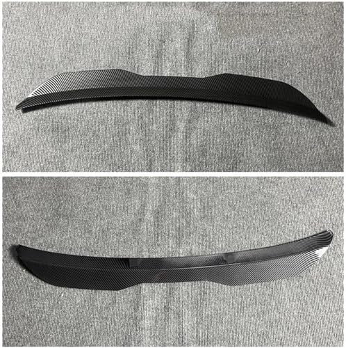KLBVFDYAN Auto Heckspoiler für Alfa Pour Romeo Pour Giulietta Utilisation2016-2020, Dachspoiler Kofferraumspoiler Schwanz Flügel Tuning Accessories,A/Fake Carbon Fiber