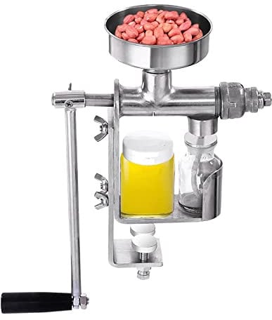 Ölpresse, manuelle Erdnüsse, Sesamsamen, Ölsamen, Desktop-Ölpresse für Aprikosenkern/Walnussnüsse/Pinienkerne usw. - Kleine Ölpresse