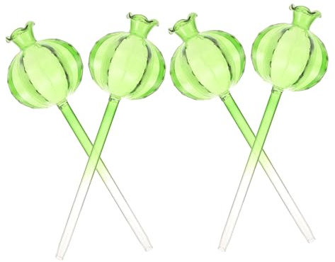 KITANDOVE Kit Irrigazione Automatica per Piante 4 Pezzi Dispositivi Auto-irriganti per Vasi Fiori Bonsai Giardinaggio