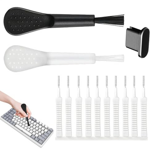 Phone Cleaning Kit – 13PCS Anti-Slip Phone Cleaner | Convenient Phone Speaker Cleaning Brush | Elegent Phone Port Cleaning Brush Kit for Deep Cleaning and Maintenance