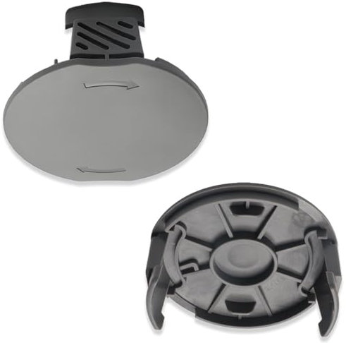 Tapas de Bobina,Compatible con Bosch F016F05320,Tapa de la Bobina de la cortadora,Reemplazo de la Cubierta de la Bobina de la cortadora de césped(2 Tapas de Bobina)