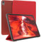 EAZY CASE - Funda Protectora para Apple iPad Air 11 M3 (2025) Smart Cover Tablet Smartcase de pie Funda abatible con función de pie Función Sleep Wake Up Piel sintética Rojo