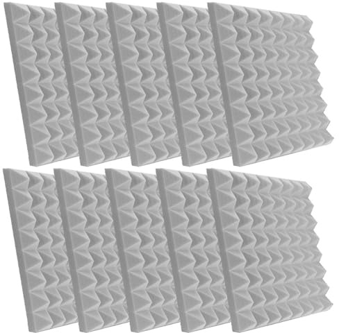 Bosiyrggrl Pyramid Acoustic Foam Board Wall Sound Insulation Material Acoustic Foam Sound Insulation Material