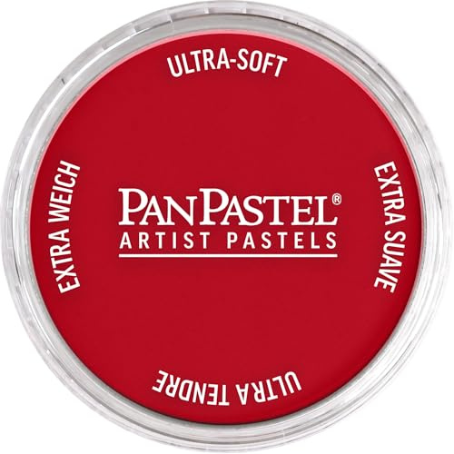 PanPastel Permanent Red Ultra Soft Artist Pastels 9 ml PPSTL-23405 | Artist grade soft pastels in a unique pan format for smooth blending, easy uniform coverage, and low dust.