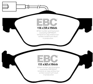 EBC Brakes DP21571 Greenstuff Brake Pads