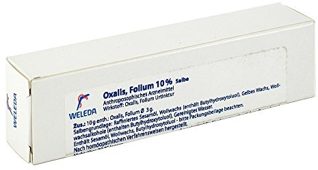 Oxalis Folium 10% Salbe, 25 g
