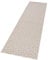 NORTHRUGS In- und Outdoor Teppich Karo 80x200cm - Wetterfest Modern Geometrisches Muster Kariert Allover Design Läufer für Balkon Terrasse Garten Wintergarten Wohnzimmerteppich Wasserfest in Grau