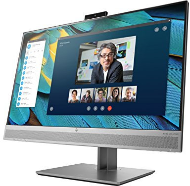 HP 1FH48AA#ABU EliteDisplay E243m - LED monitor - 23.8 (23.8 viewable) - 1920 x 1080 Full HD (1080p) - IPS - 250 cd/m2-1000:1-5 ms - HDMI VGA DisplayPort - speakers - black (rear cover) silver (