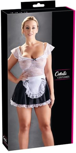 Cottelli Collection Dienstmädchenkleid, Größe M
