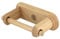 Bathroom Toilet Roll Holder Tissue Paper Storage Rack Wall Mount Bathroom Accessories Fixing (Wooden Toilet Roll Holder)