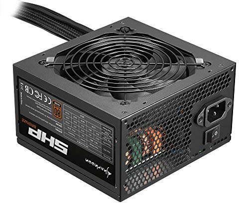 Sharkoon SHP Bronze 500W - Fuente de Alimentación, Negro