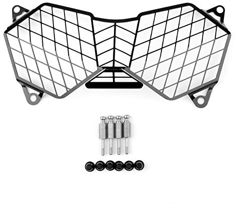 Topteng Scheinwerfer Schutzgitter Grill passend für Triumph Tiger 800 XC/XCX Explorer 1200 DH