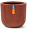 Capi Europe - Pot Boule Groove Colours - 14x13 - Merlot Rouge - Ouverture Ø12 - Pot pour l'intérieur - BGVMR132