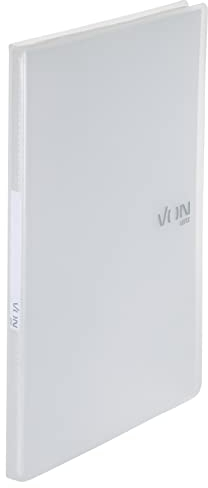 VON Leitz 46690001 Lot de 5 porte-documents A4 avec 30 compartiments en polypropylène pour 60 feuilles - Bac flexible pour l'école, l'étude et la maison - Blanc