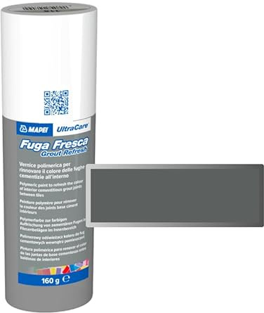 MAPEI Ultracare FUGA Fresca Fresh Escape 174 Tornado Polymer Paint to Renew The Color of Cement Joints Bottle 160 gr.