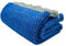 GLAESER Wohndecke - fair de Luxe Wolle pur | Wolldecke aus 100% Wolle | Couchdecke/Sofadecke | Wohlfühlende und Anschmiegsame Kuscheldecke | (Classic Blue)