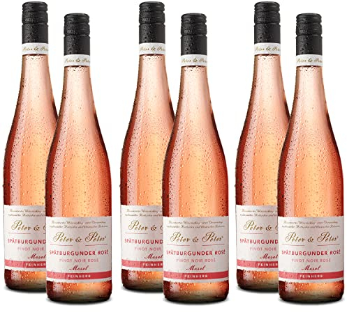 Peter & Peter Spätburgunder Rosé feinherb Spätburgunder Feinherb (6 x 0.75 l)