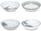 Portmeirion Sara Miller London Artisanne Noir Bol à pâtes bas avec détails dorés 21,8 cm