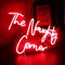 QiaoFei LED The Naughty Corner Neon Sign Word/Letters USB Powered Neon Lights for Girls Room Home Bar Art Wall Decor Party Window Living Room Decor Birthday Christmas' Gift(Red)