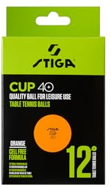 Stiga Tischtennisbälle Cup 12-Pack ABS