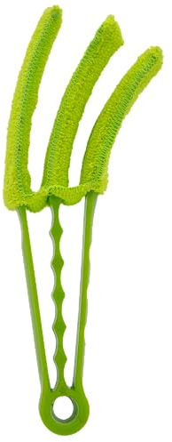 ERRECOM Reinigungsbürste mit Mikrofasertuch für Lüftungsdüsen der Klimaanlagen